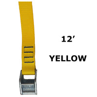 Load image into Gallery viewer, 1&quot; x 12&#39; Solgear cam strap - Yellow
