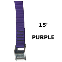 Load image into Gallery viewer, 1&quot; x 15&#39; Solgear cam strap - Purple
