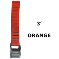 Load image into Gallery viewer, 1&quot; x 3&#39; Solgear cam strap - Orange
