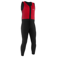 Load image into Gallery viewer, 3mm wetsuit - medium black &amp; red
