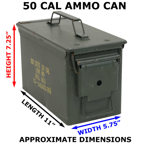 50 cal ammo can dimensions