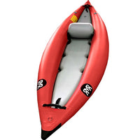 Load image into Gallery viewer, Red inflatable kayak
