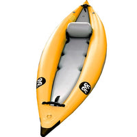 Load image into Gallery viewer, Yellow inflatable kayak
