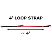 Load image into Gallery viewer, 1&quot; Cam Loop Strap - Color Coded Lengths
