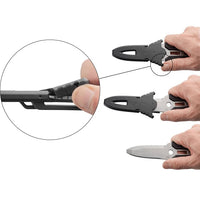 Load image into Gallery viewer, Pilot Knife quick release steps
