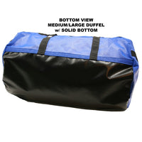 Load image into Gallery viewer, bottom view of Mesh Duffel Bag with Solid Bottom
