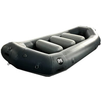 Load image into Gallery viewer, Dark Gray 13&#39; self bailing raft

