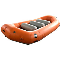 Load image into Gallery viewer, Orange 13&#39; self bailing raft
