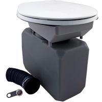 Load image into Gallery viewer, Complete Bemis ECO-Safe Toilet system kit
