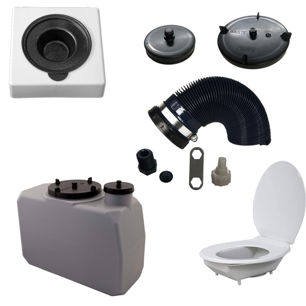 ECOSafe Toilet System Parts River & Camping Toilet Supplies Moab Solgear
