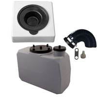 Load image into Gallery viewer, ECO-Safe Square Seat Toilet System Kit
