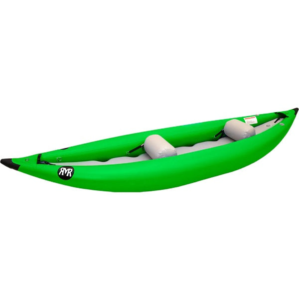 Tandem Inflatable Kayak - Lime Green
