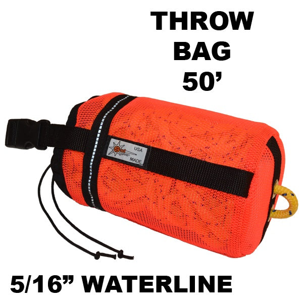 Rescue Throw Bag with 50' 5/16" WaterLine