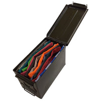 Load image into Gallery viewer, Long Ammo Can Pouches in ammo can
