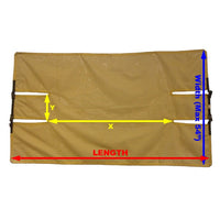 Load image into Gallery viewer, custom measurements needed for kitchen tarp
