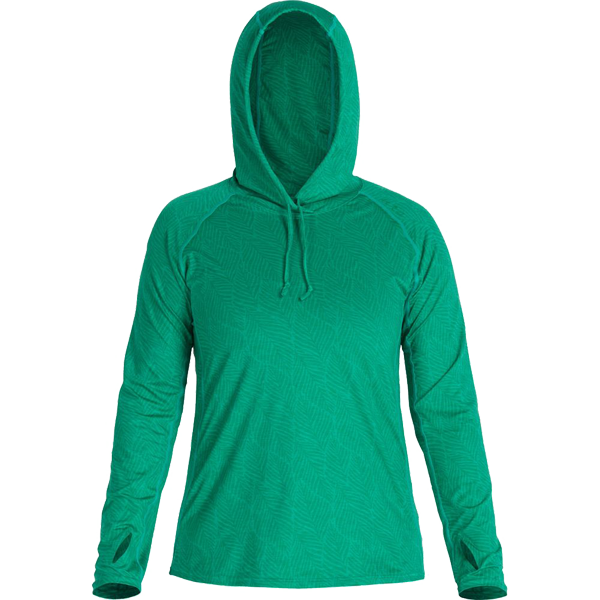 Women's silkweight hoodie - Jade